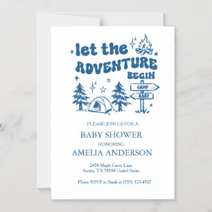 faire commencer l'aventure invitations pour baby s