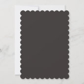 Faire Confiance à Vous Invitation de Mariage Flora (Dos)