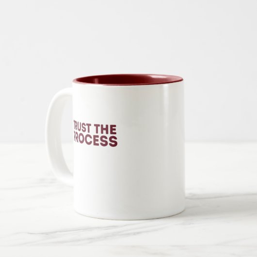 Faire confiance au processus Mug (Devant gauche)