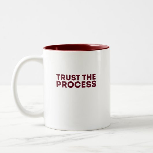 Faire confiance au processus Mug (Gauche)