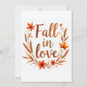 Faire Connaissance Invitation de Mariage (Dos)