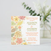 Faire Connaissance Invitation de Mariage (Debout devant)