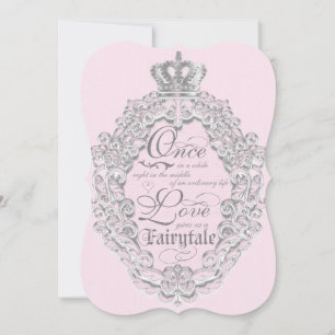 Faire conte de fées Invitation de mariage livre vi