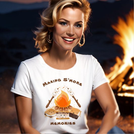 Faire de S'more Souvenirs mignon T-shirt Camping