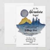 Faire débuter l'aventure Invitation pour Baby Show (Devant / Derrière)