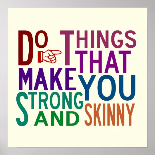 Faire des choses - Affiche d'inspiration (Devant)