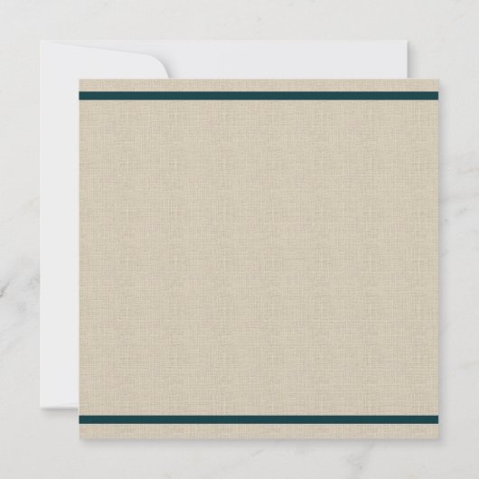 Faire des plans Invitation (Dos)