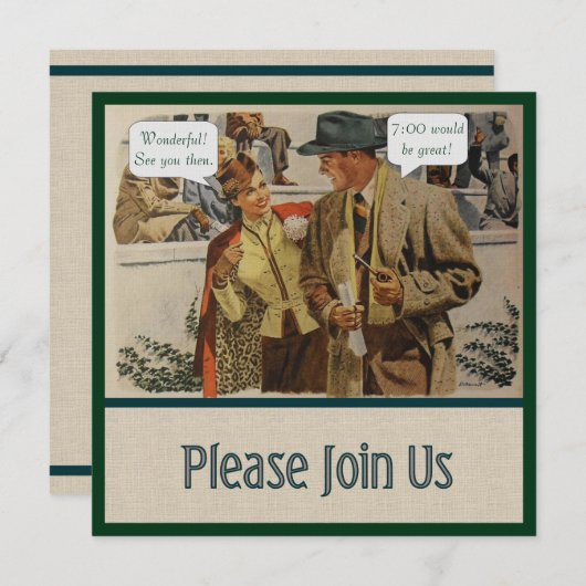 Faire des plans Invitation (Devant / Derrière)