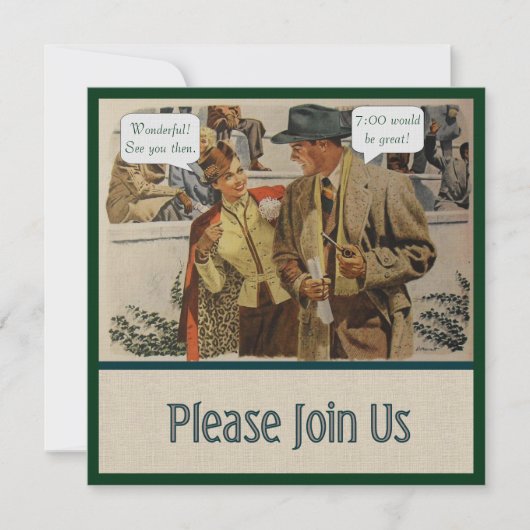 Faire des plans Invitation (Devant)