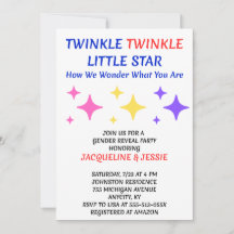 Faire Dodo Petite Étoile Invitation Révélation du