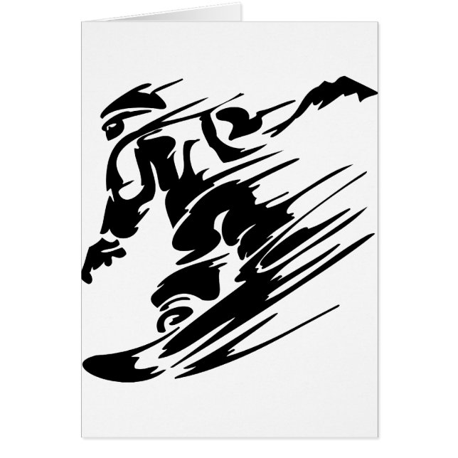 Faire du surf des neiges des sports extrêmes (Devant)