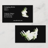 Faire du surf des neiges le carte de visite de (Devant / Derrière)