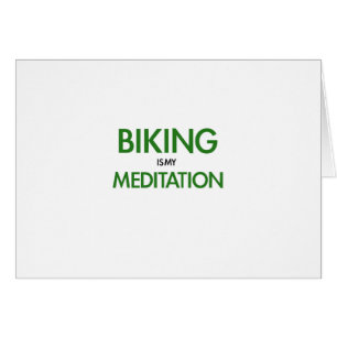 Faire du vélo est ma méditation