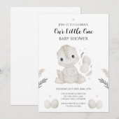 Faire éclore bientôt Invitation à une fête prénata (Devant / Derrière)