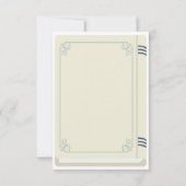 Faire enregistrer les invitations de mariage de la (Dos)