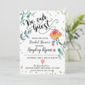 Faire Fête de Mariage Invitation à l'aquarelle (Debout devant)