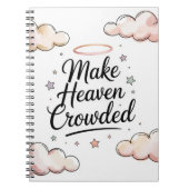 Faire foule au paradis, cahier de foi chrétienne (Devant)