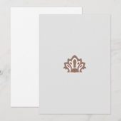 Faire glisser et déposer les invitations de mariag (Devant / Derrière)