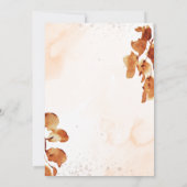 Faire invitation à l'aquarelle neutre (Dos)