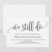 Faire invitation d'anniversaire de mariage en call (Devant / Derrière)