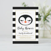 Faire invitation de baby shower à visage de mancho (Debout devant)