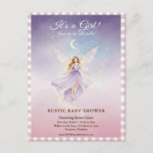 Faire invitation de baby shower capricieuse (Devant)