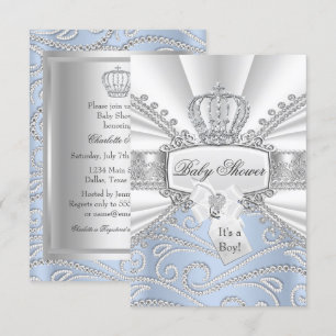 Faire invitation de Baby Shower Petit Prince Diama