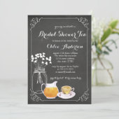 Faire invitation de bains de mariée élégant tablea (Debout devant)