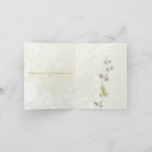 Faire invitation de baptême de la colombe (Intérieur)