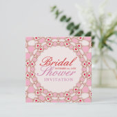 Faire invitation de douche de mariée coeurs en den (Debout devant)