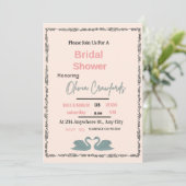 Faire invitation de douche de mariée – Moderne per (Debout devant)