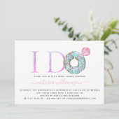 Faire | Invitation de Fête de Fiançailles Thème Do (Debout devant)