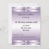 Faire invitation de mariage (Dos)