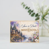 Faire invitation de mariage à Minnesota pour annon (Debout devant)
