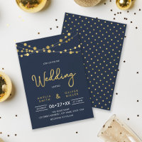 Faire invitation de mariage aux cordes de lumières
