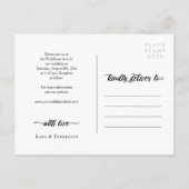 Faire Invitation de Mariage avec Collage de Photos (Dos)