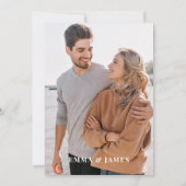 Faire Invitation de Mariage avec Rose de Minuit No (Dos)