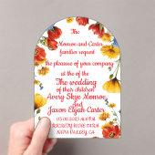 Faire invitation de mariage florale (In situ (ordinateur de poche))