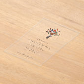 Faire invitation de mariage florale (Poser)