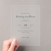 Faire invitation de mariage minimaliste noir (In situ (ordinateur de poche))