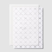 Faire invitation de mariage minimaliste noir (Décalage (Invitation))