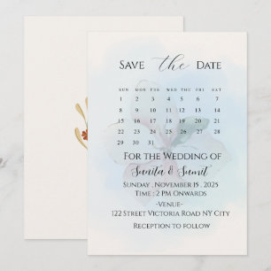 Faire invitation de mariage minimaliste pour annon
