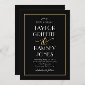 Faire invitation de mariage modifiable avec esperl (Devant / Derrière)