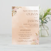 Faire invitation de mariage romantique (Debout devant)