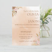 Faire invitation de mariage romantique (Debout devant)
