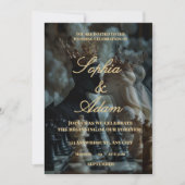 Faire invitation de mariage royal (Devant)