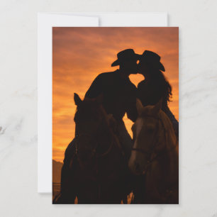 Faire invitation de mariage rustique western