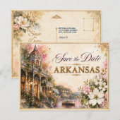 Faire invitation de mariage 'Save the Date' en Ark (Devant / Derrière)