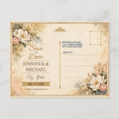 Faire invitation de mariage 'Save the Date' en Ark (Dos)