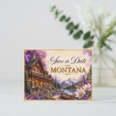 Faire invitation de mariage "Save the Date" pour M (Debout devant)